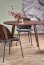 DOMENICO Table Walnut/gold