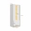 Complex WIT NIS 1D1W Glass-fronted cabinet,white matte