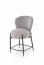 H126 Bāra krēsls Pelēks