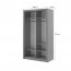 ArtiAR -06 Grey Skapis ar bīdāmām durvīm 120cm