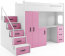 Children's bed with table and wardrobe (200x80) 2062001121380110000
