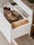 ICONIC WHITE 82-80-D-1S Cabinet Under Washbasin