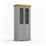 Marone Elite Grey/oak PLMEL02/S Glass-fronted cabinet