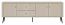 VGO 2 Cashmere RTV-Schrank