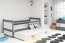 Riko II 190x90 Детская кровать с двумя матрасами Графит