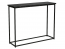 Console Couchtisch,,Marmoreffekt/Mattschwarz