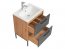 MADERA- GREY 820 Шкаф навесной для ванной под раковину