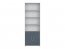 Office Lux REG2D/220 Schrank mit Regalen