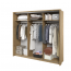 ArtiAR -27P Schwebetürenschrank mit LED-Beleuchtung,240cm