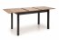TOR- STO_130/175 Extendable dining table,oak artisan/black