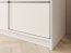 SW-GRE 200 cm Schwebetürenschrank,Weiß matt