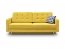 LasVegas Sofa (Yellow fabric Jasmine 40)