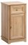 PLC 810 Riviera oak Stāvošs vannas skapītis