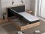 PERU- 140x200 Double bed with mattress and box