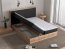 PERU bed 140x200 Double bed with mattress and box