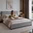 Perfect 160x200 Bed,Grey Perfect Harmony 85