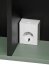 Sombra green 84-80-2D Mirror cabinet 80cm 2 doors with LED lighting