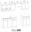 Eliza 240 cm Kitchen