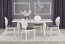 MOZART-ST 160-240 Extendable dining table white
