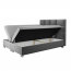CANADA Box Springs 140x200 Bed with box (blue fabric Alfa 14)