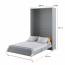 CONCEPT-PRO CP-02 Wandklappbett 120x200 Vertikal Schrankbett
