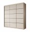 SW-GRE 200 cm Schwebetürenschrank,Kaschmir matt