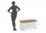 Marone Elite White/pine PLMEL18 Kumode