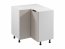 Total D90N, 90/90 Eckunterschrank