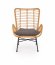 IKARO l. armchair natural/gray