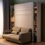BED-CONCEPT BC-12 Wandklappbett 160x200 Vertikal Schrankbett