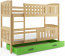 Cubus 2 Bunk bed with mattress 190x90 pine