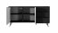 Lante C 163/2D3S Black Chest of drawers