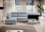 CO-BER- RT-100AUB U Shape Corner sofa Right (Baby blue fabric Aubron 100)