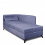 Zetta Boxspringbett mit Bonellmatratze (Zetta velvet 300 Blau) 