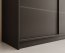 SW-AND-250 cm -BB Sliding wardrobe,Black matt