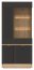 MILTON-ML 06 Glass-fronted cabinet,Cremona torro oak/anthracite matt