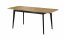 Nordi NST140 Extendable dining table Oak artisan/black