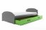 LIL- 1 Jugendbett 90x200 mit Matratze und Schublade,grau