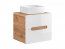 Abura White/Oak Craft 828 UNIVERSAL Шкаф навесной для ванной под раковину