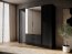 KELLY 4D L Black Kleiderschrank