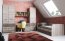 JAZZ BIU 1D2S/120 Desk with 2 drawers and 1 door
