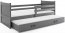 Riko II 200x90 Детская кровать с двумя матрасами Графит