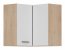 Liveo-Pati PK10/PF05 L/R 60/60cm Sienas stūra skapītis