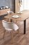 FLORIAN table artisan oak/black