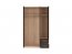 Nepo Plus SZF3D2S ozols sonoma/wenge Skapis