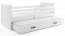 Riko II 200x90 Bed with two mattresses White