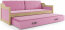 David II 190x80 Twin bed with mattress pine
