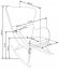 LIBERTO 3 Rocking chair white/black