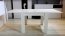 Saturn 40 Extendable dining table white
