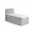 Kingly Box springs 90x200+Top H8 Bed with electric mechanism, mattress and mattress topper